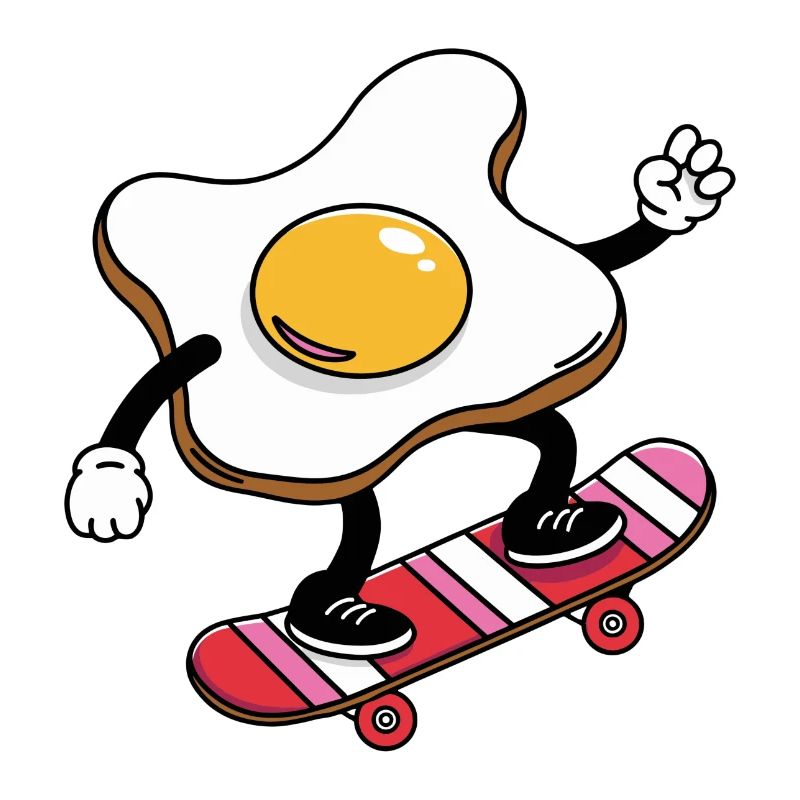 Skateboard Egg Daredevil
