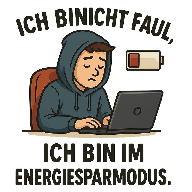 Ich bin nicht faul