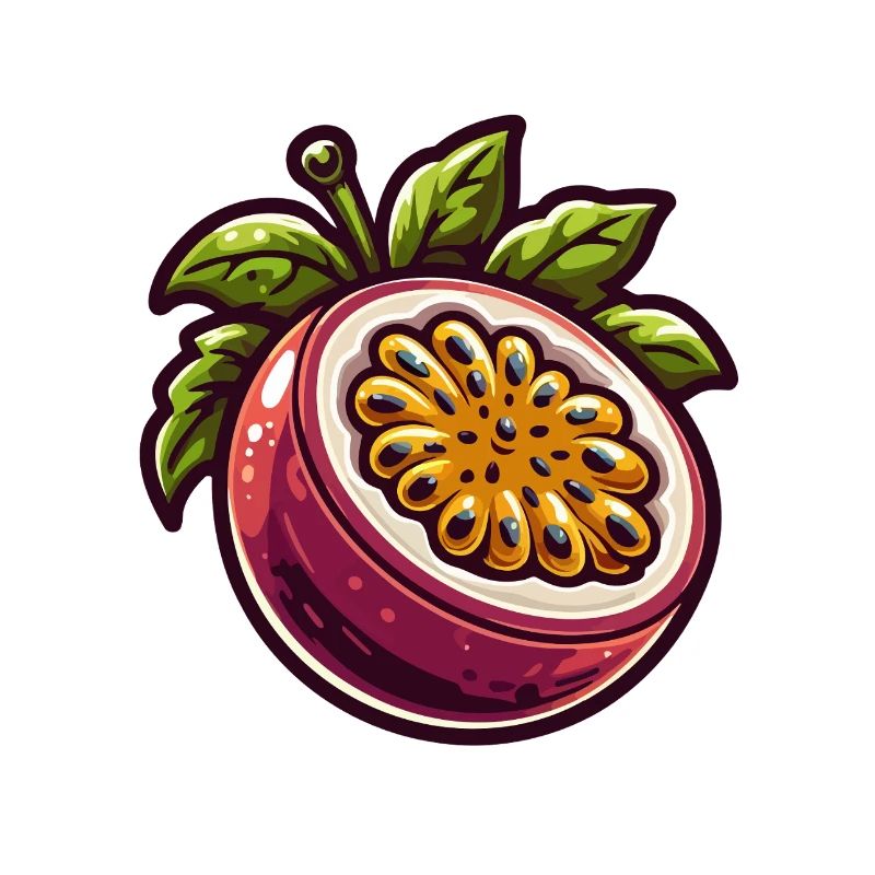 Passionate Exotic Fruit Pattern
