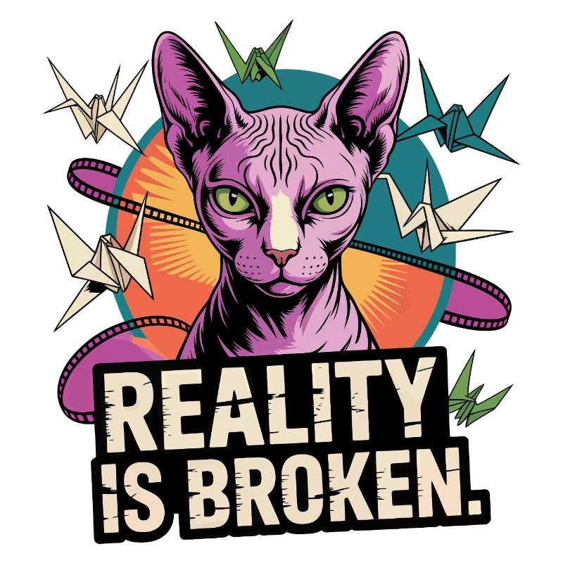 Broken Reality Cat