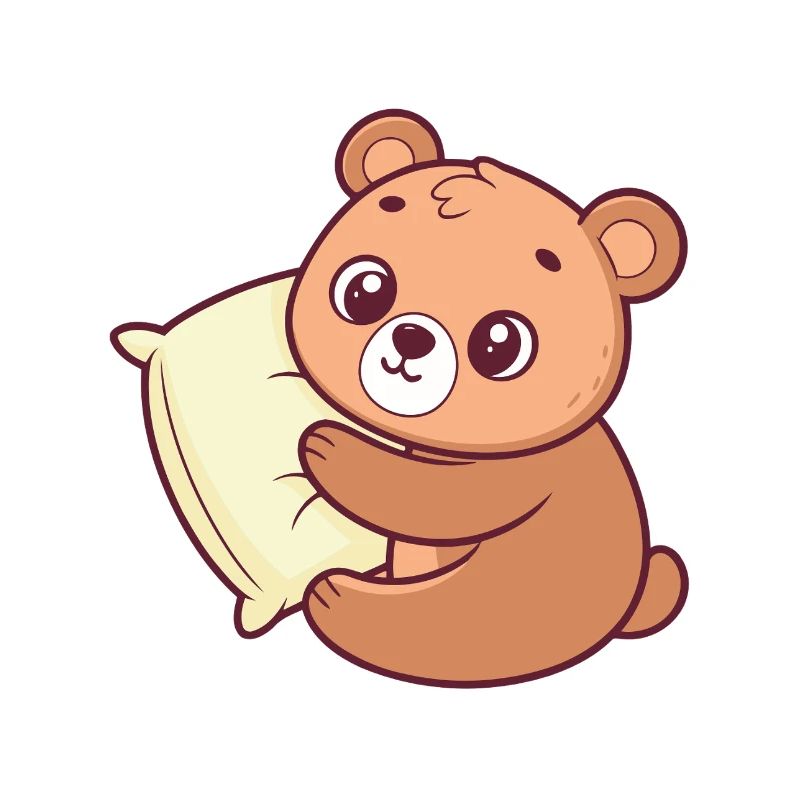 Little Bear Cuddle and Pillow