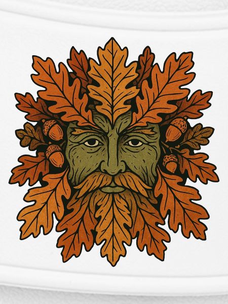 Geistgesicht der Herbst-Eiche