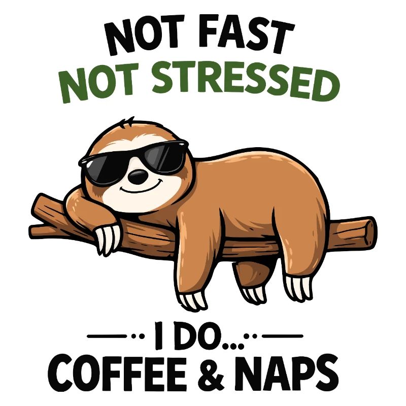 Chill Sloth Kaffee & Nickerchen