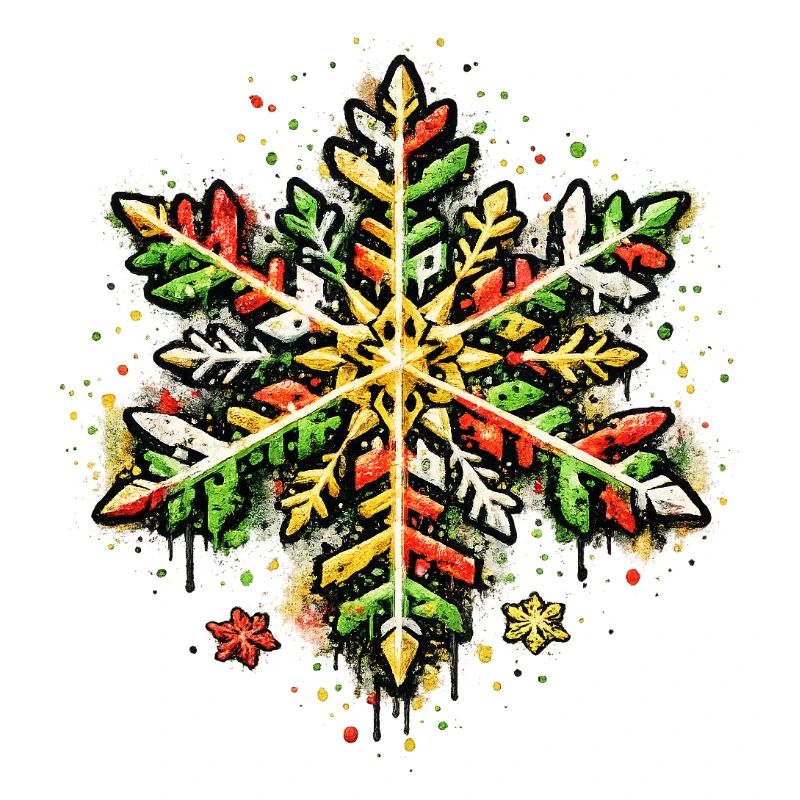 Snowflake . 1 . AI generated