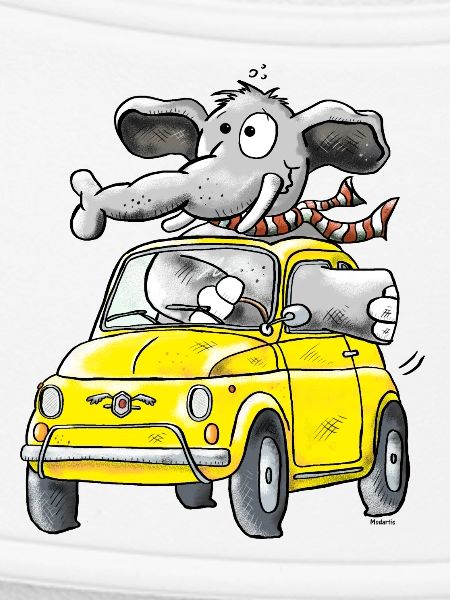 Elephant Voiture - Oldtimer