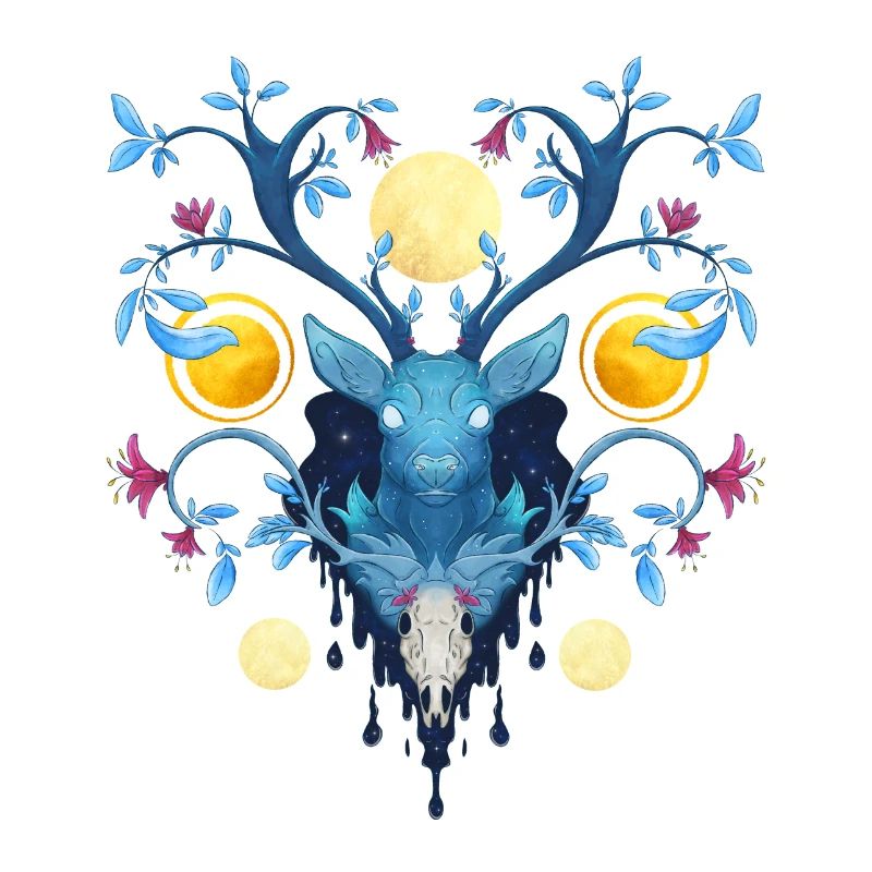 Blue Ink Spirits - Cerf Nocturne et Bois Fleuris 2