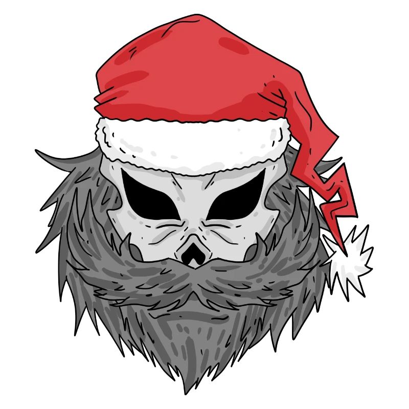 Crâne de Père Noël
