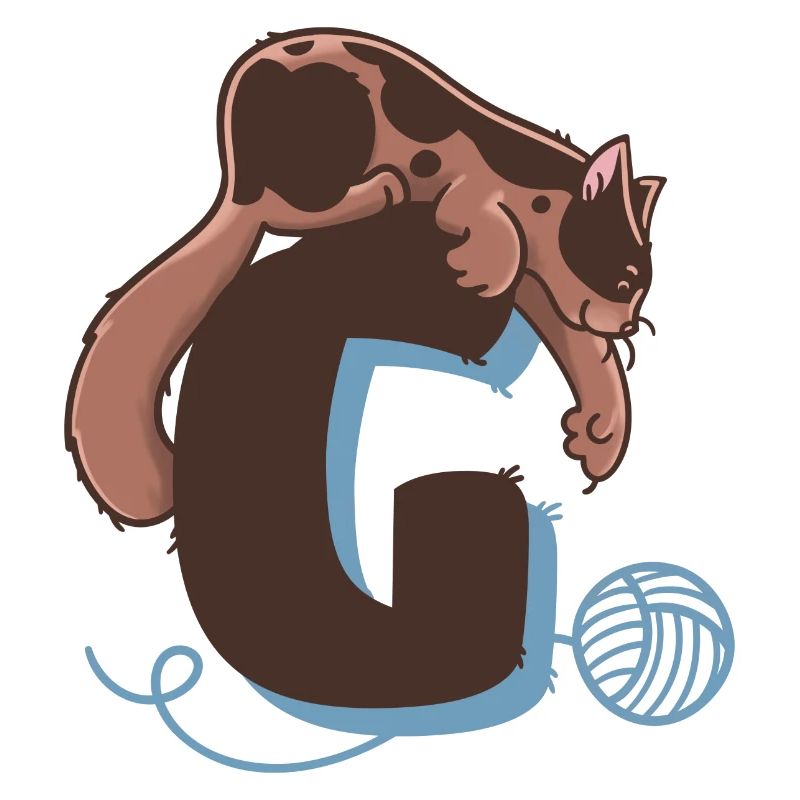 Lettre G du chat