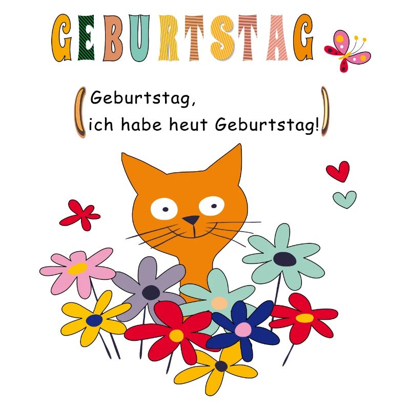 Geburtstag, joyeux anniversaire