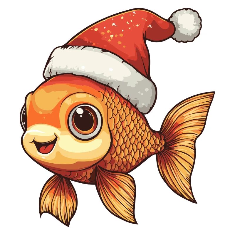 Goldfish Christmas Comic