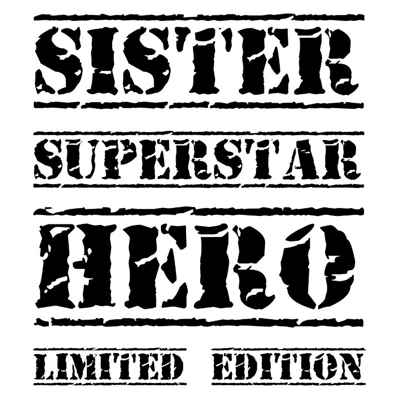 Beste Schwester Star Spruch