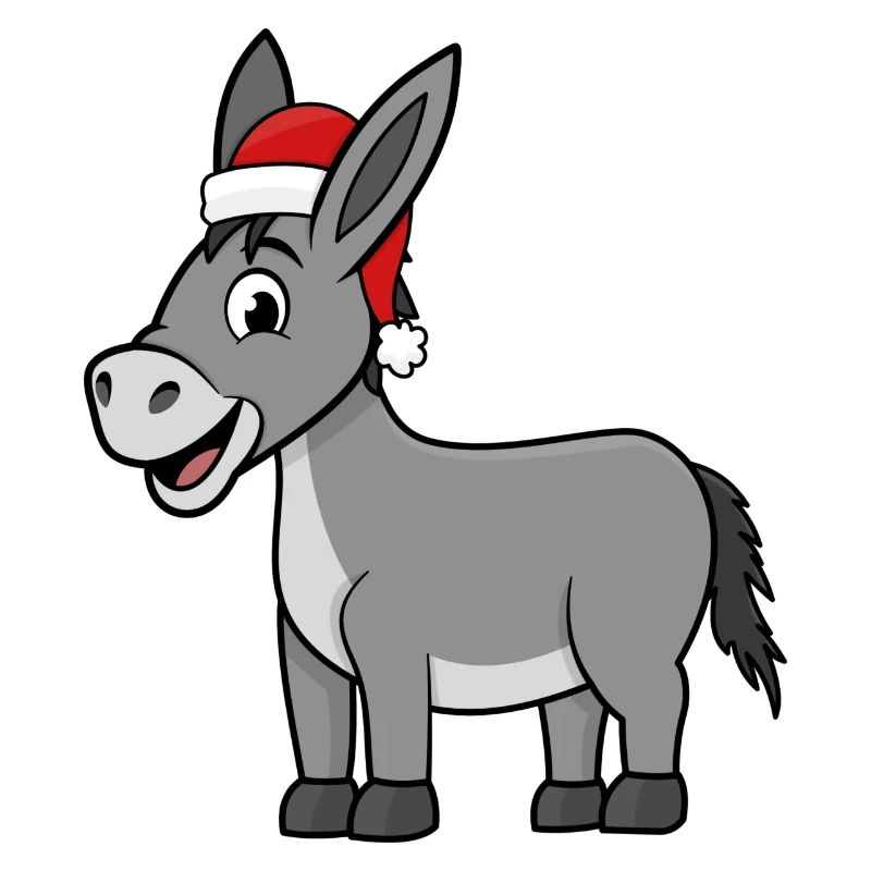 Âne de Noël