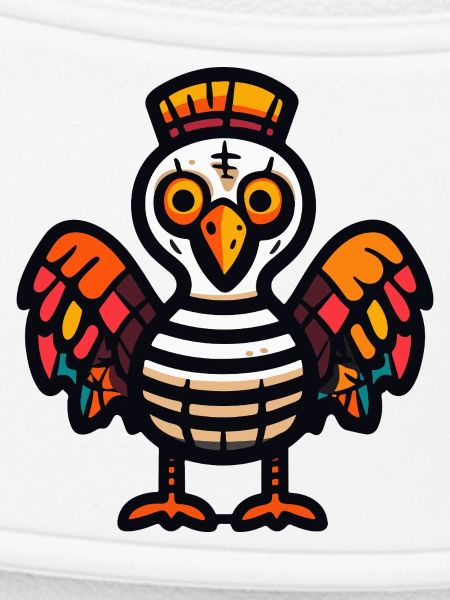 Turkey Halloween Zombie