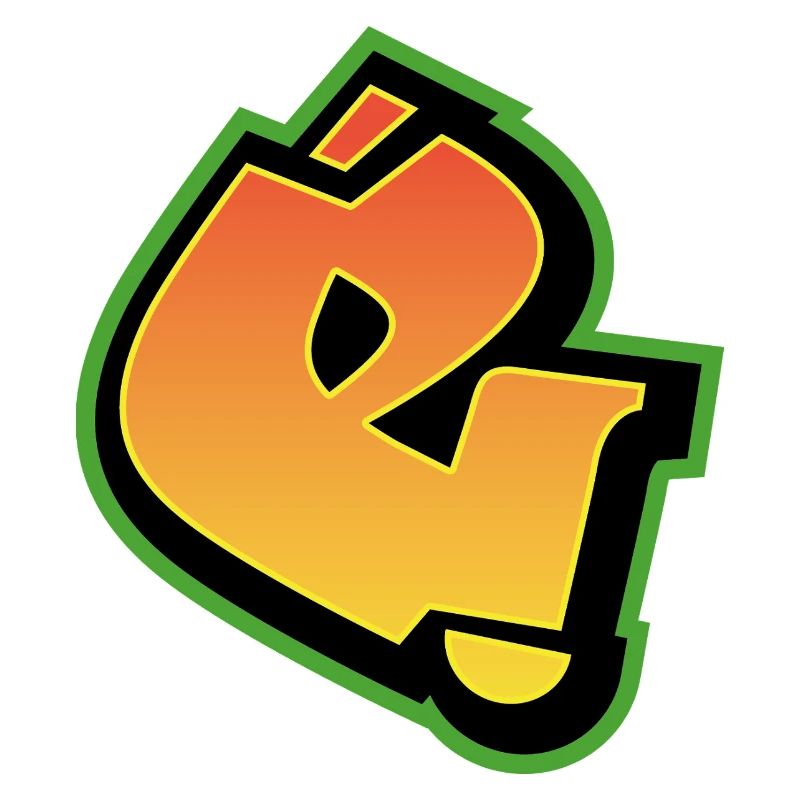 Graffiti Font Wildstyle 01 Letter 'e'