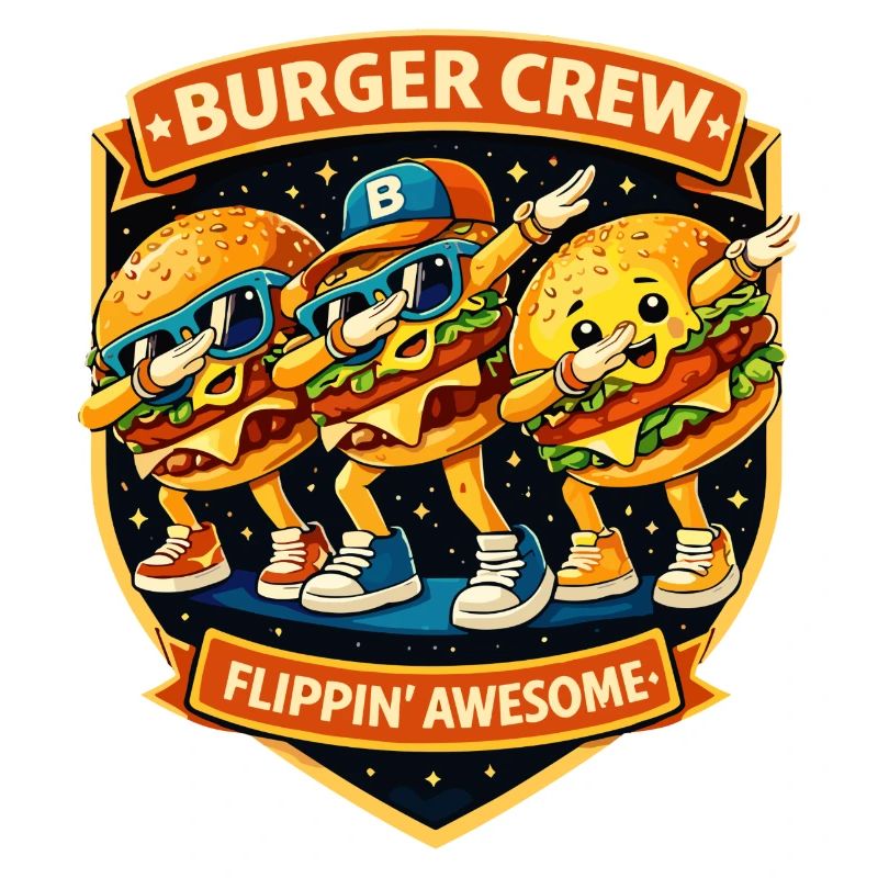 Burger Crew Flippin' Awesome - Dabbing Dab Dance
