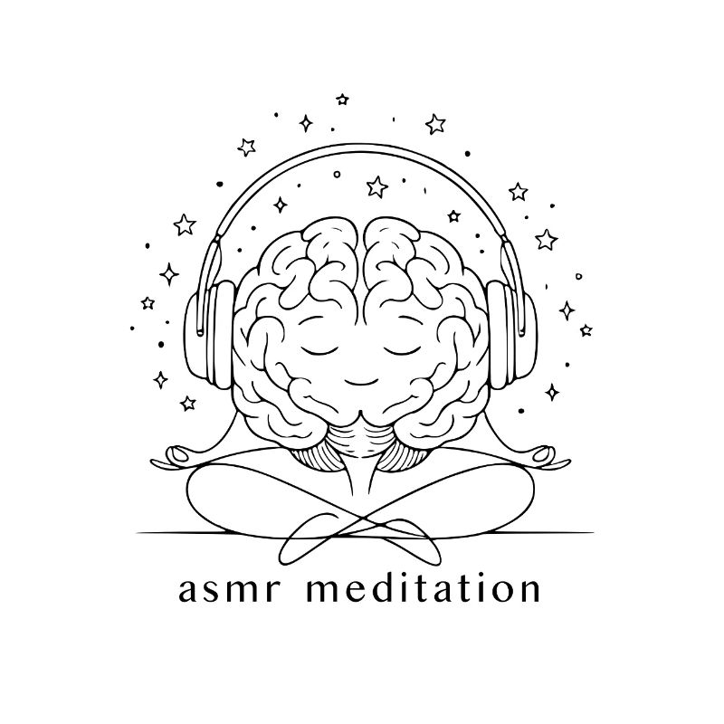 ASMR Meditation Brain | Cute Tingle Design