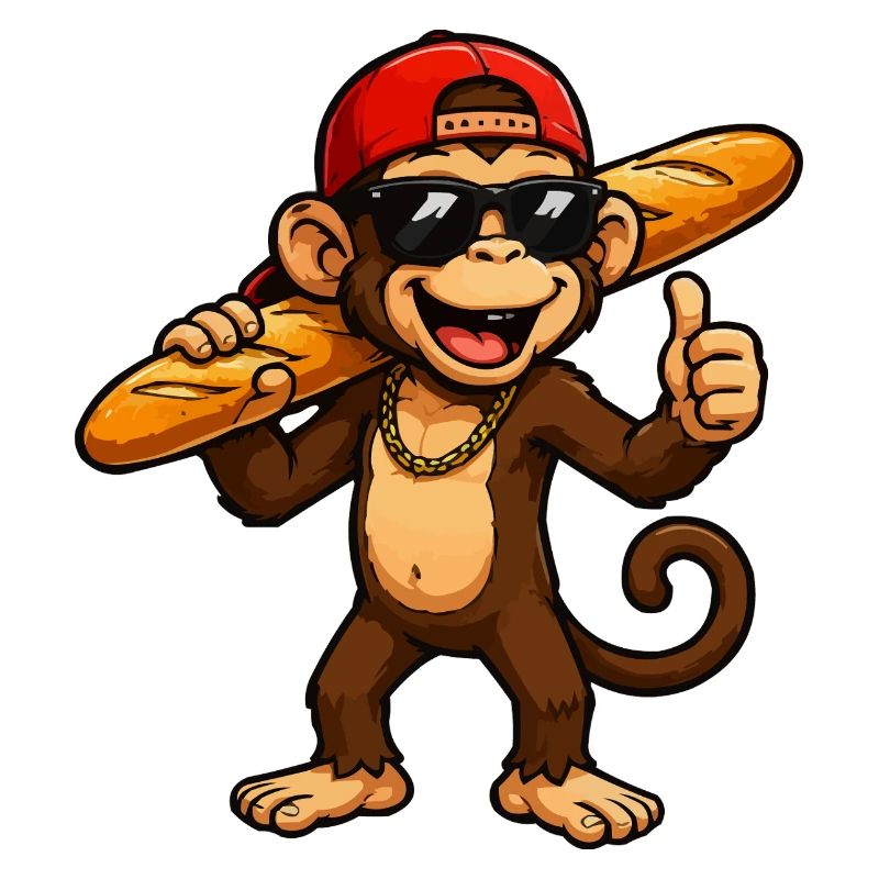 Singe-Baguette-Cool