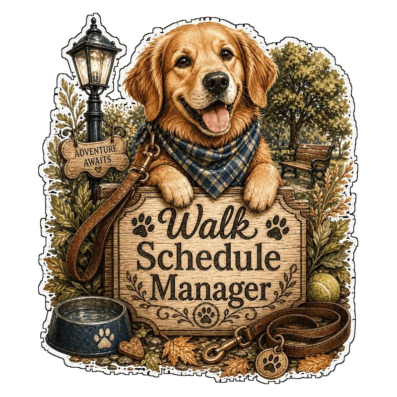 Walk Schedule Manager Hund
