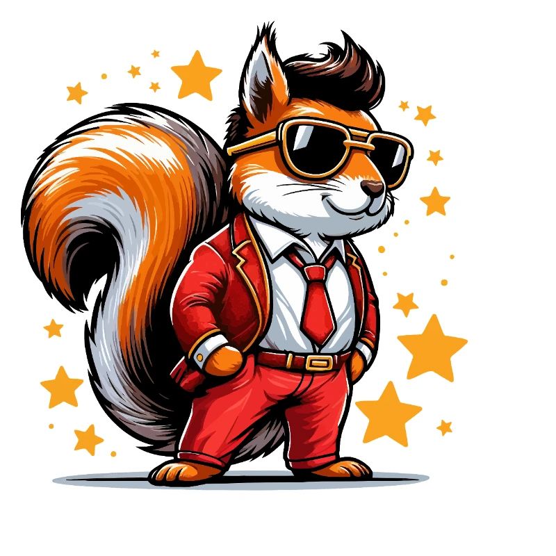 Superstar Eichhörnchen