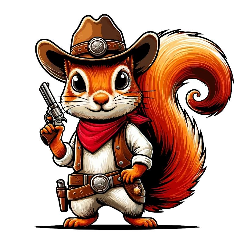 Cowboy Eichhoernchen