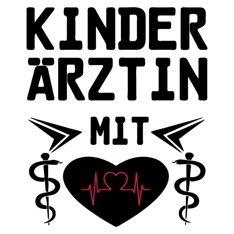 Kinderärztin mit Herz Geschenk