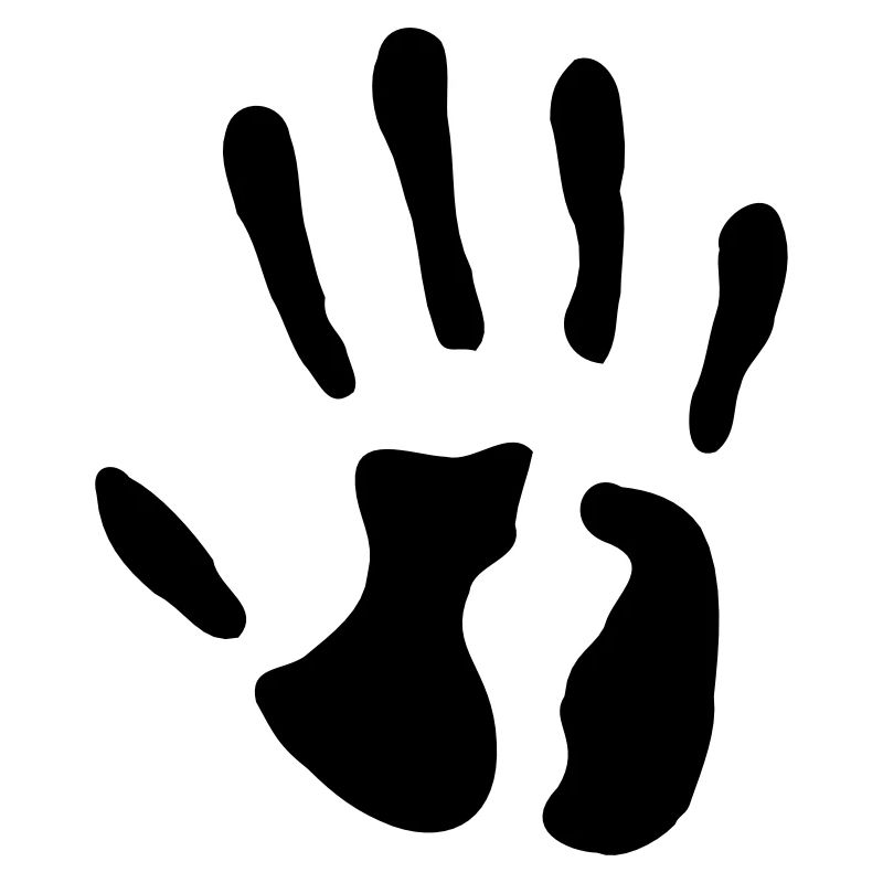 Hand - geboortedatum - 5 jaar