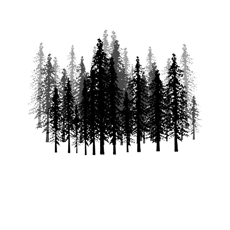 Forest Forests Forester Hunter Gift Idea Camping