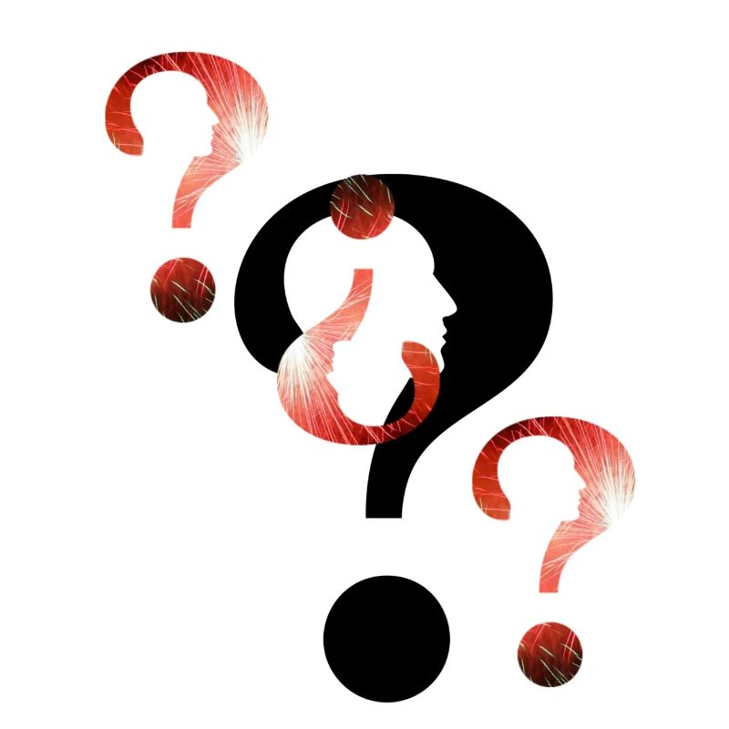 Question mark Fireworks