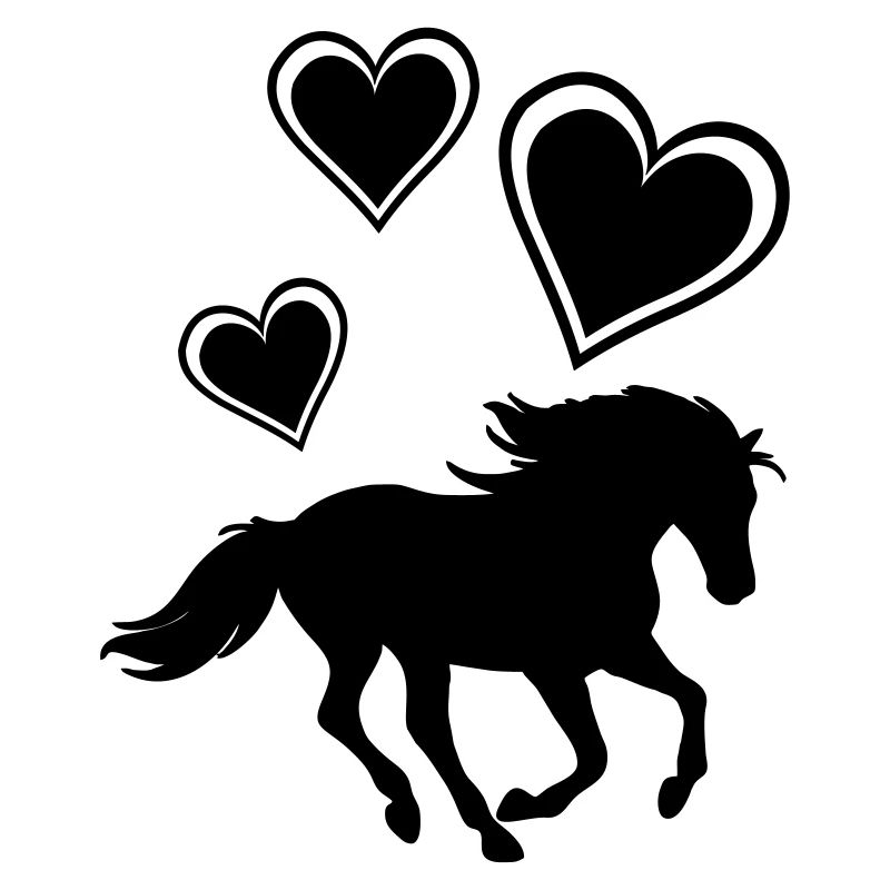 Pferd Herzen
