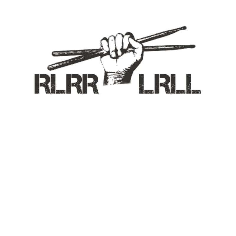 Drums Drummer Schlagzeuger - Single Paradiddle