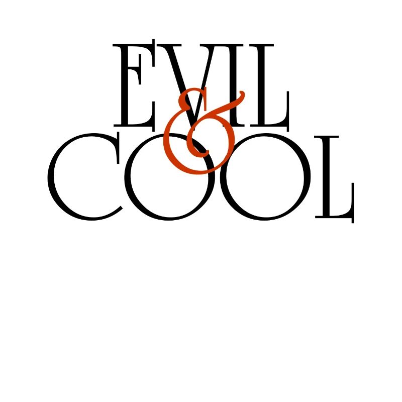 Dark and stylish, evil and cool