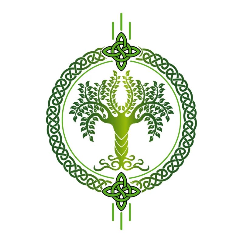 Lebensbaum, Lebensbaum, Keltisches symbol, Celtic,