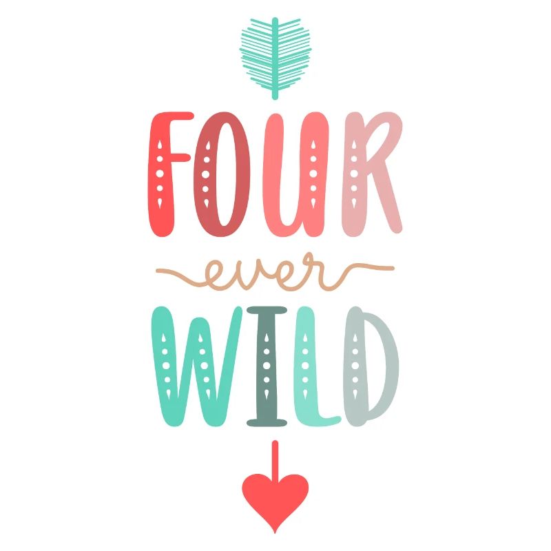 Four Ever Wild 4. Geburtstagsgeschenk Mädchen