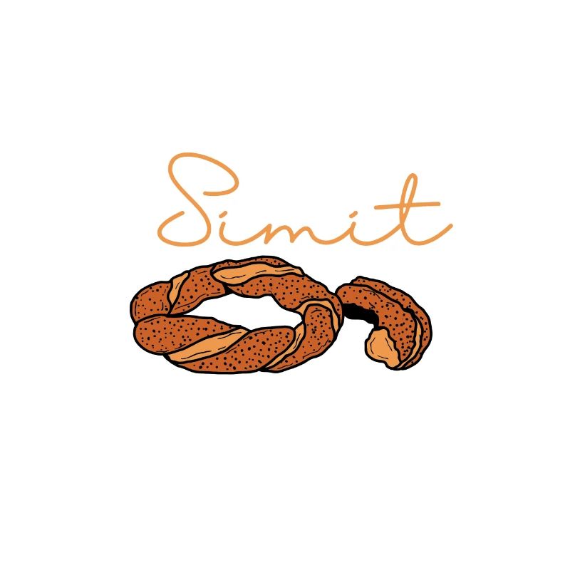 Sesamring Simit Gebäck Türkisch Arabisch