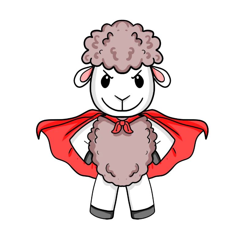 Sheep Superhero