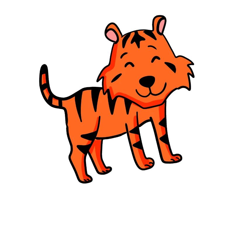 Tiger Cartoon Tier