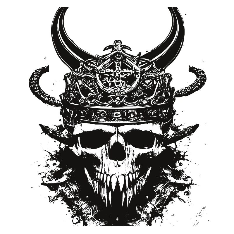 Wikinger Schädel Valhalla Viking