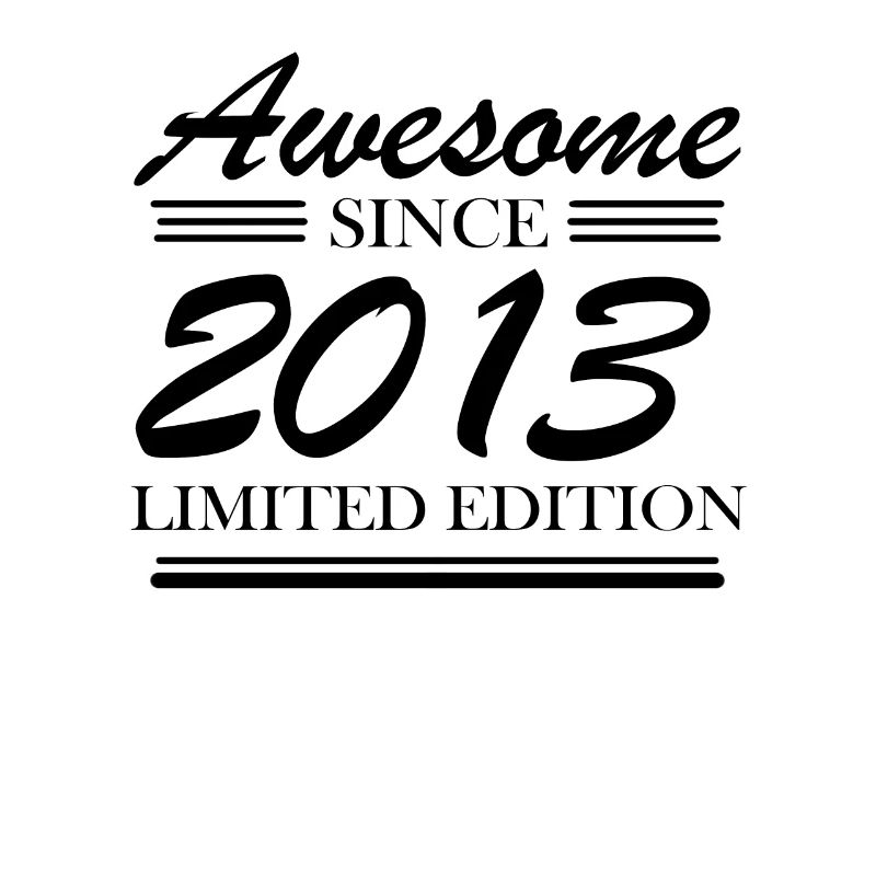 2013 - Né 2013 - Année de naissance 2013
