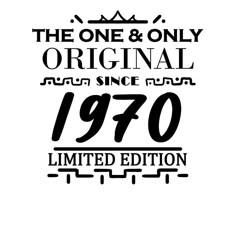 1970 - Année de construction 1970 - Naissance 1970