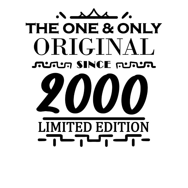 2000 - Année de construction 2000 - Année de naissance 2000