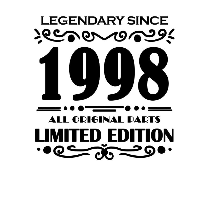 1998 - Né 1998 - Année de construction 1998