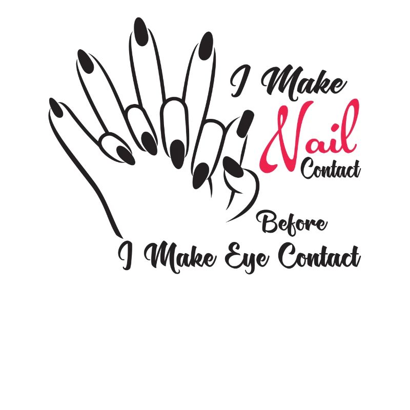 I make nail contact before nail tech