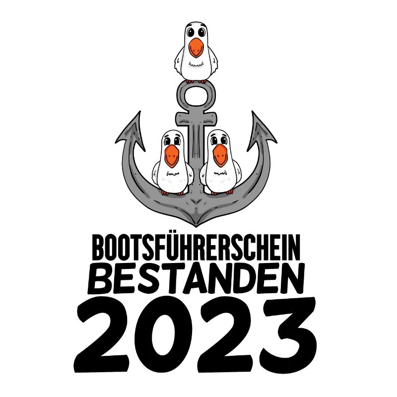 Bootsführerschein 2023 Motorboot Geschenk