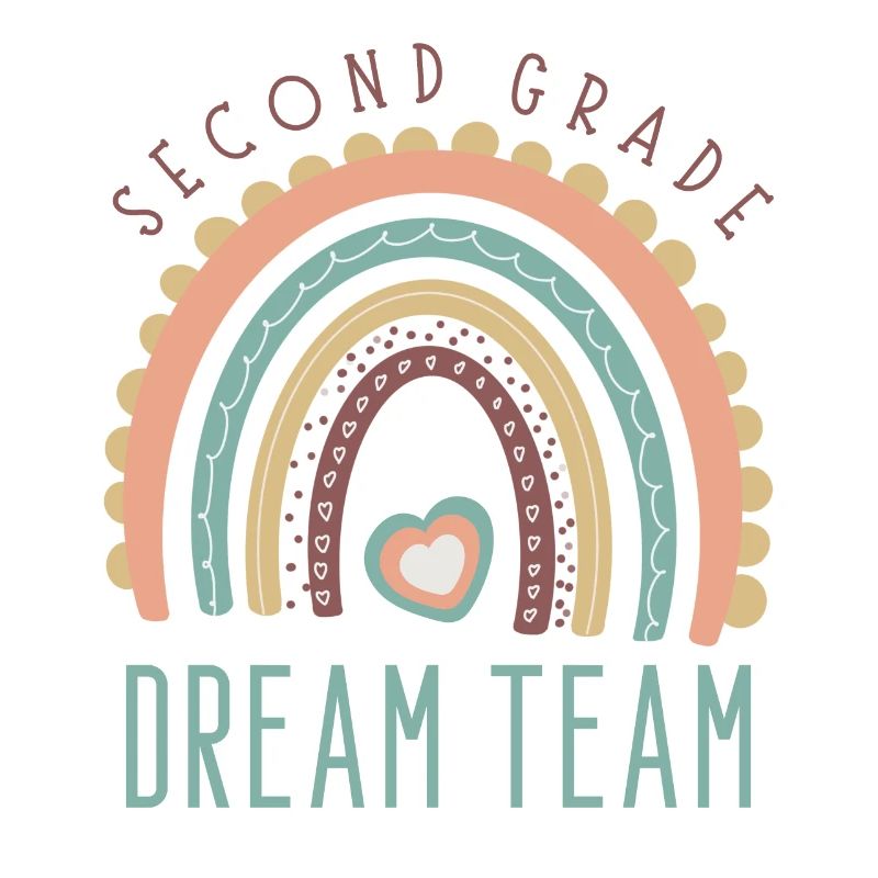 Second Grade Dream Team Retro Back To School