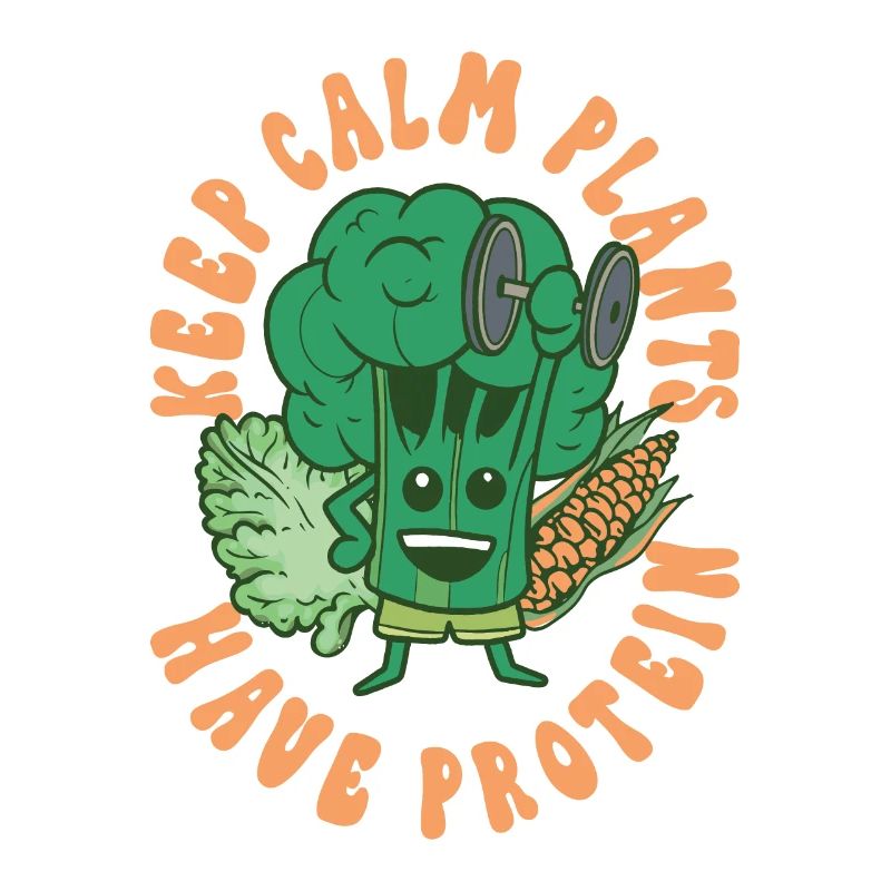 Keep calm plants have protein