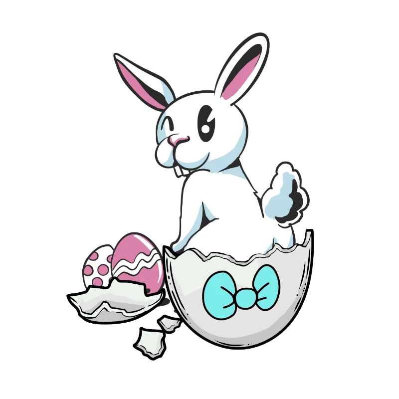Ostern Osterhase Eierschale Ostereier Kind Eier Ei