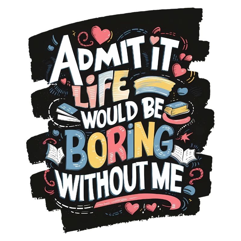 Fun educational quote T-shirt