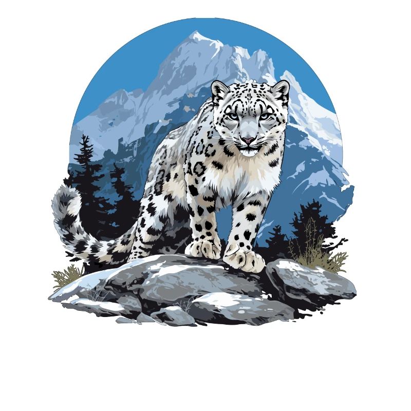 Snow Leopard Schneeleoparden Schneeleopard