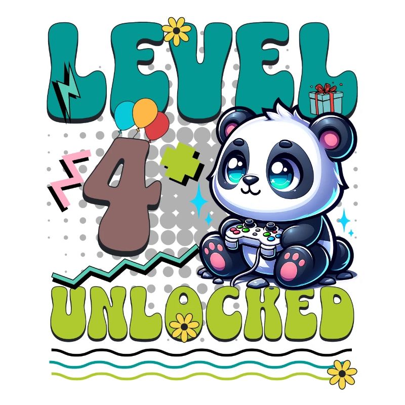 4th Birthday Level Unlocked Gaming Panda