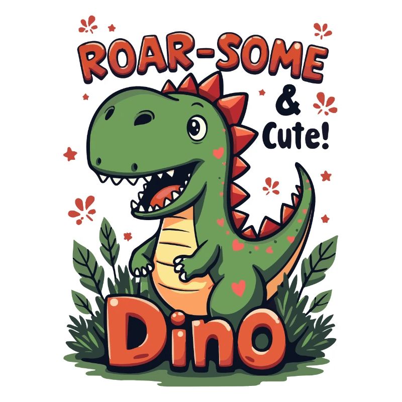 DINO . ROAR-SOME & CUTE !